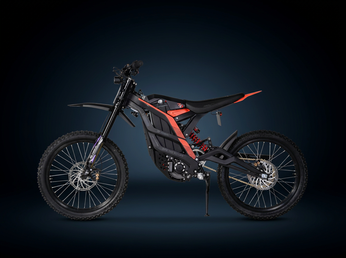 2026 79Bike Falcon PRO Red Strike Electric Dirt Bike — photo 1
