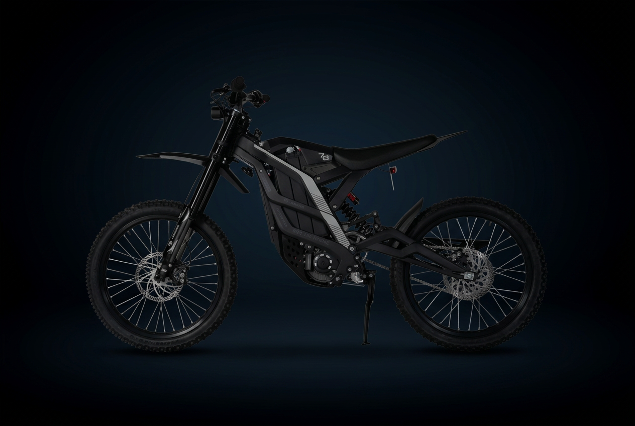 2026 79Bike Falcon PRO Kenshi Black Electric Dirt Bike — photo 1