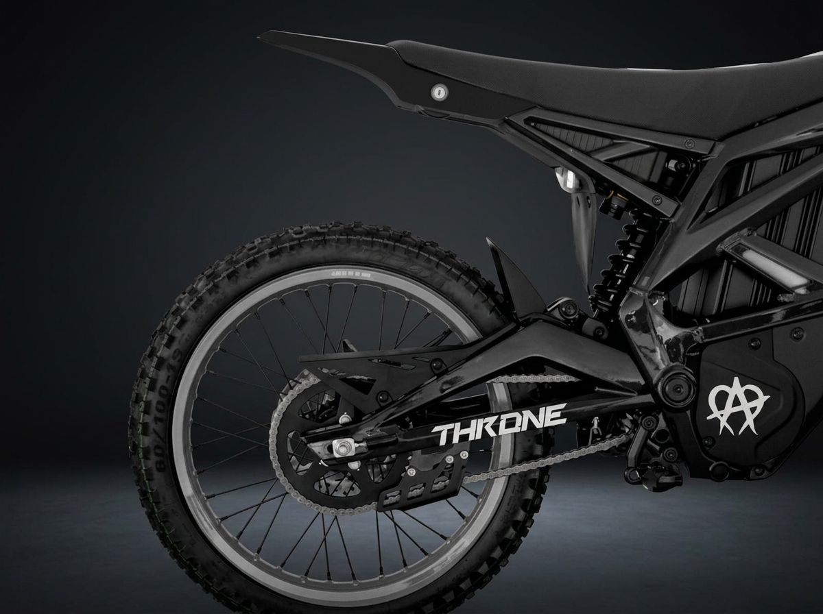 2026 THRONE SRPNT X3 Black Strike Electric Motorcycle — photo 27