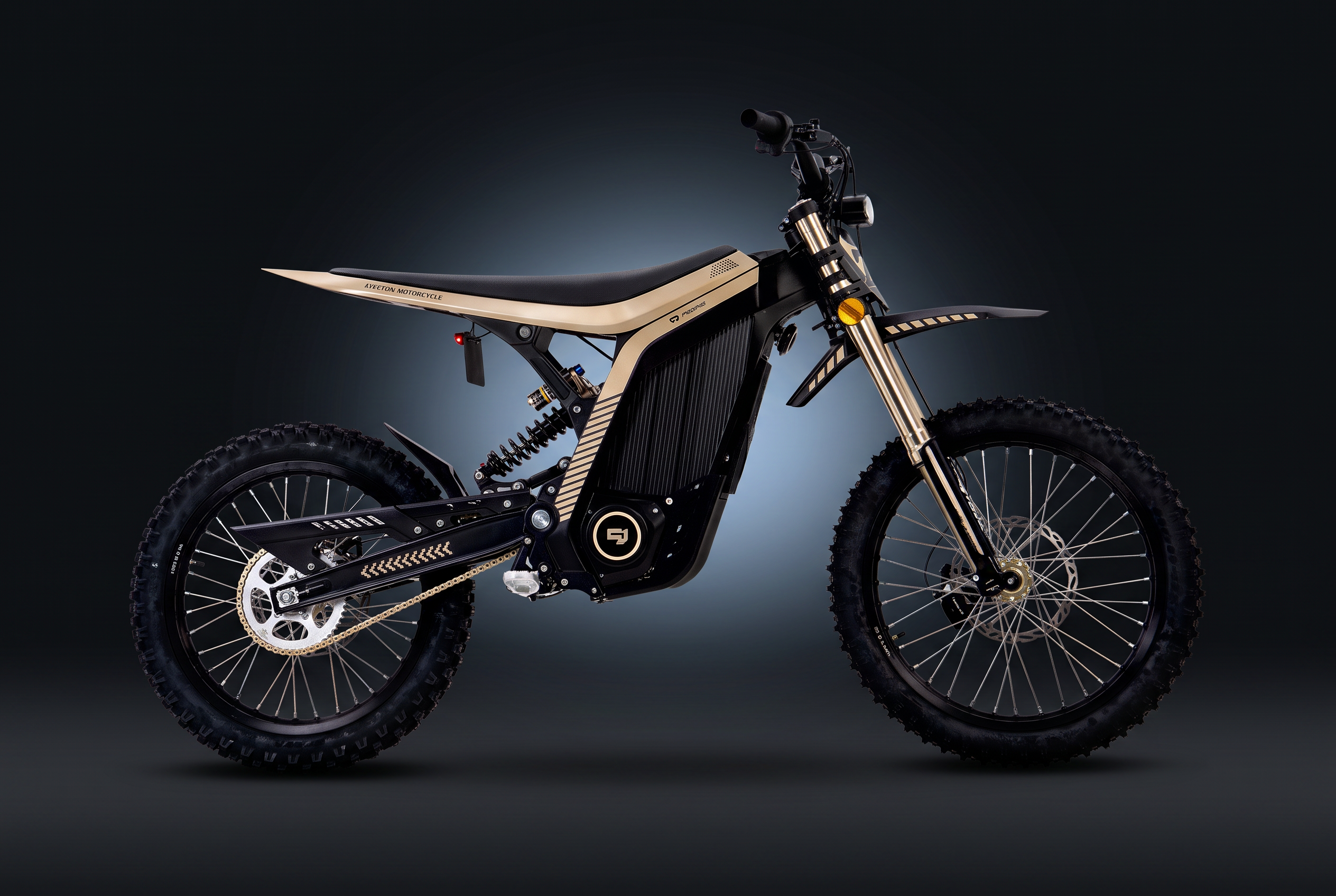 2026 79Bike Lynx Black/Gold Electric Dirt Bike — photo 1