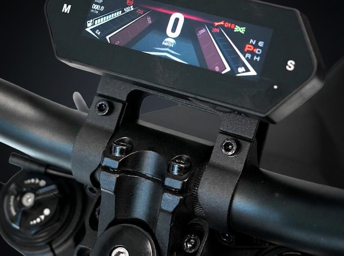2026 THRONE SRPNT X3 Black Strike Electric Motorcycle — photo 37