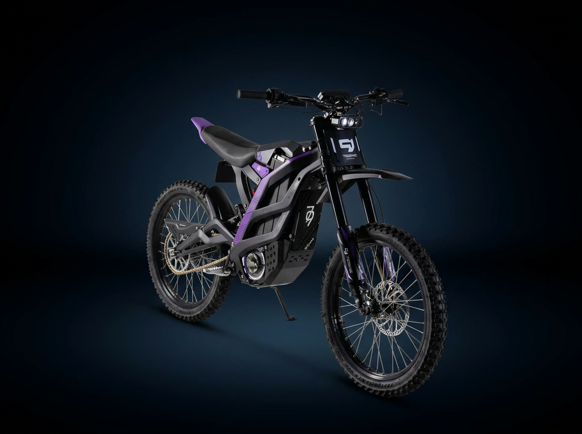 2026 79Bike Falcon PRO Purple Storm Electric Dirt Bike — photo 2