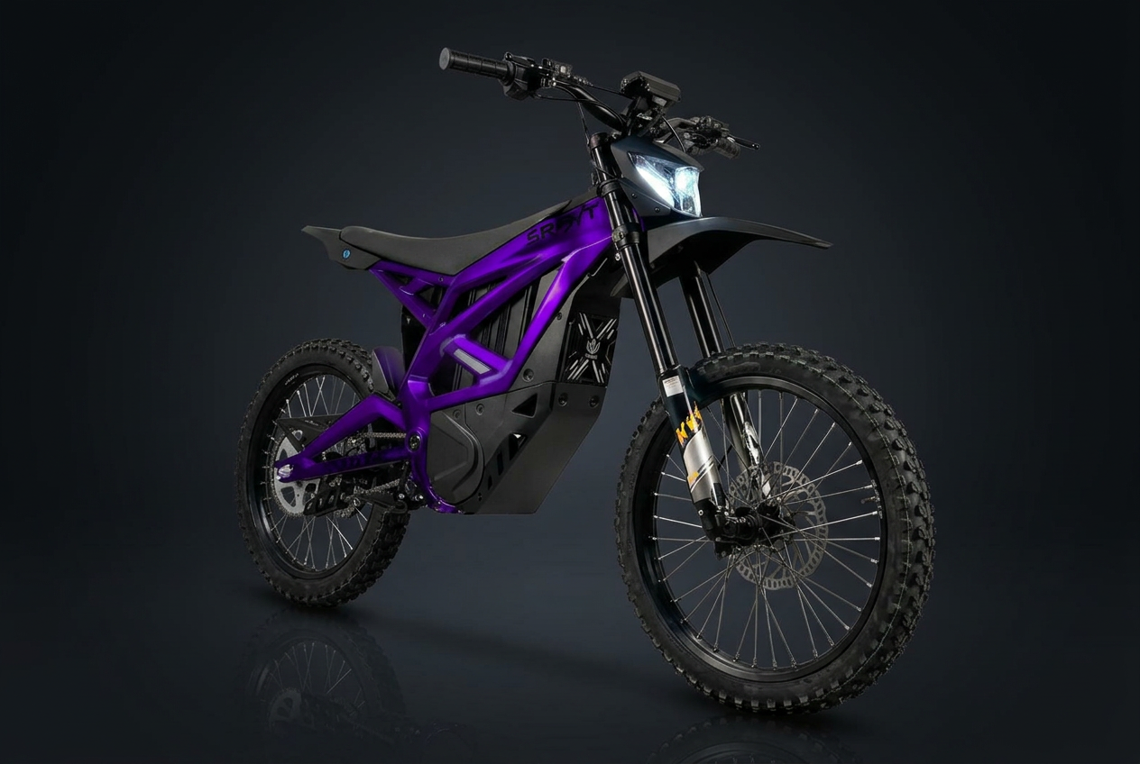 2026 THRONE SRPNT X3 Grape Soda Electric Motorcycle — photo 1