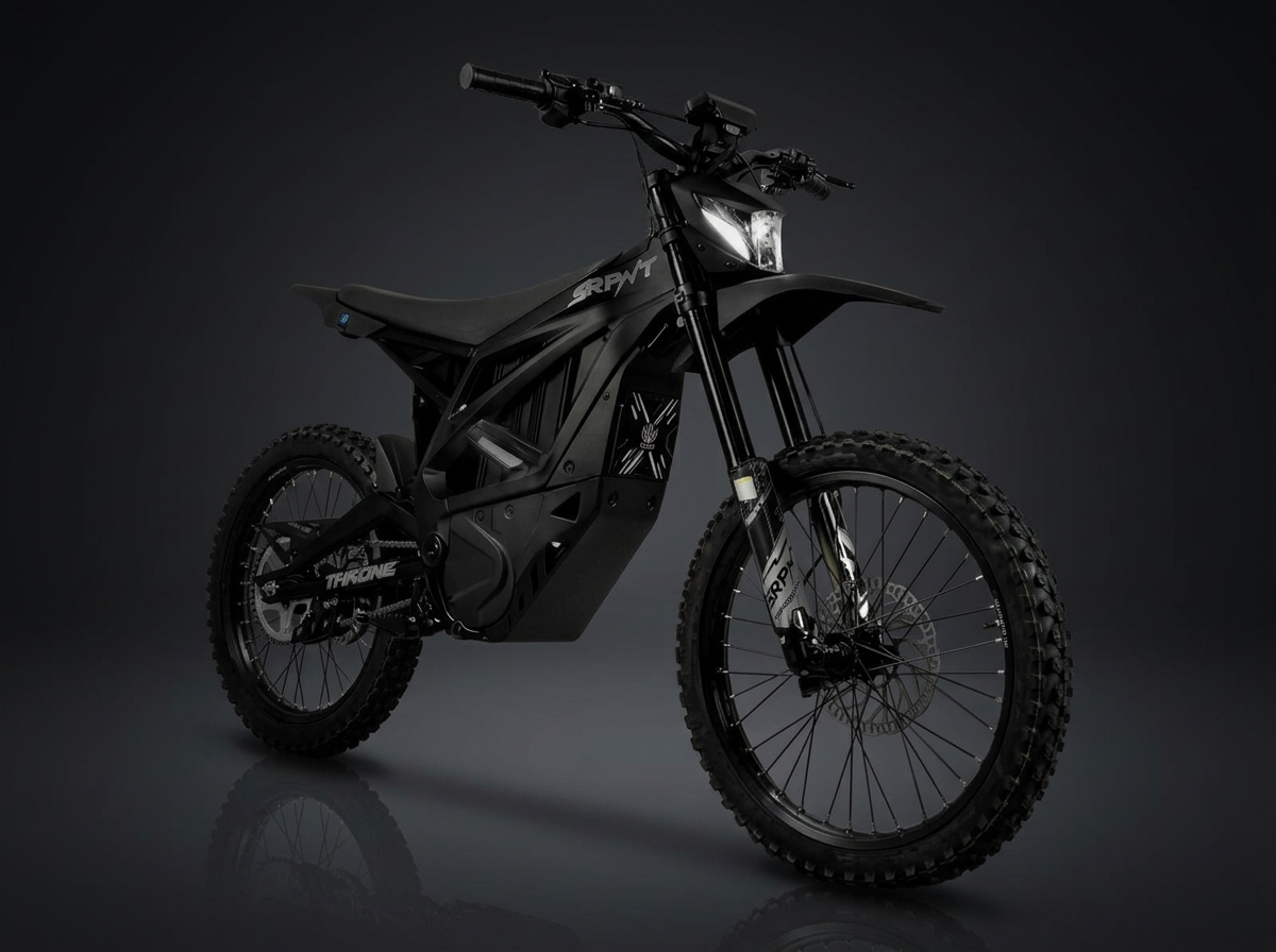 2026 THRONE SRPNT X3 Black Strike Electric Motorcycle — photo 35