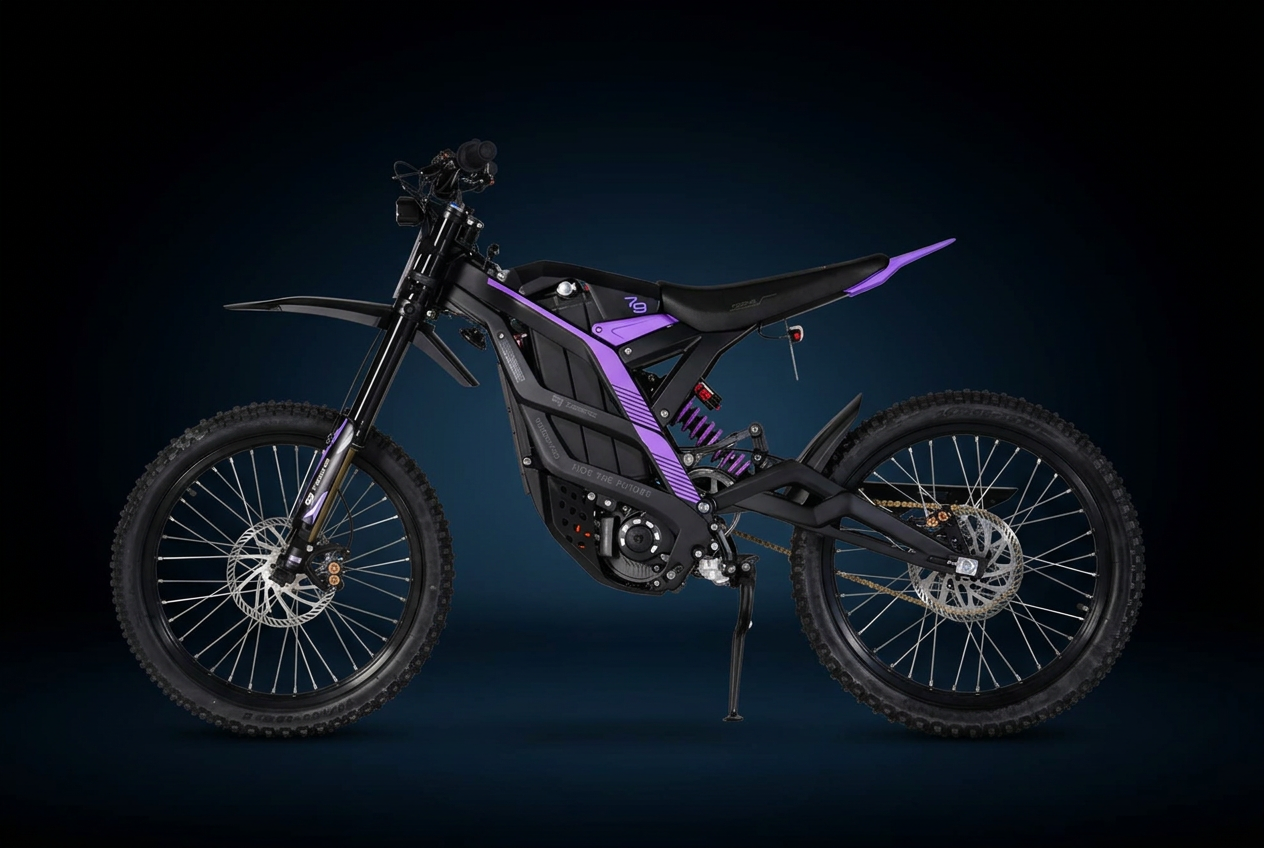 2026 79Bike Falcon PRO Purple Storm Electric Dirt Bike — photo 1