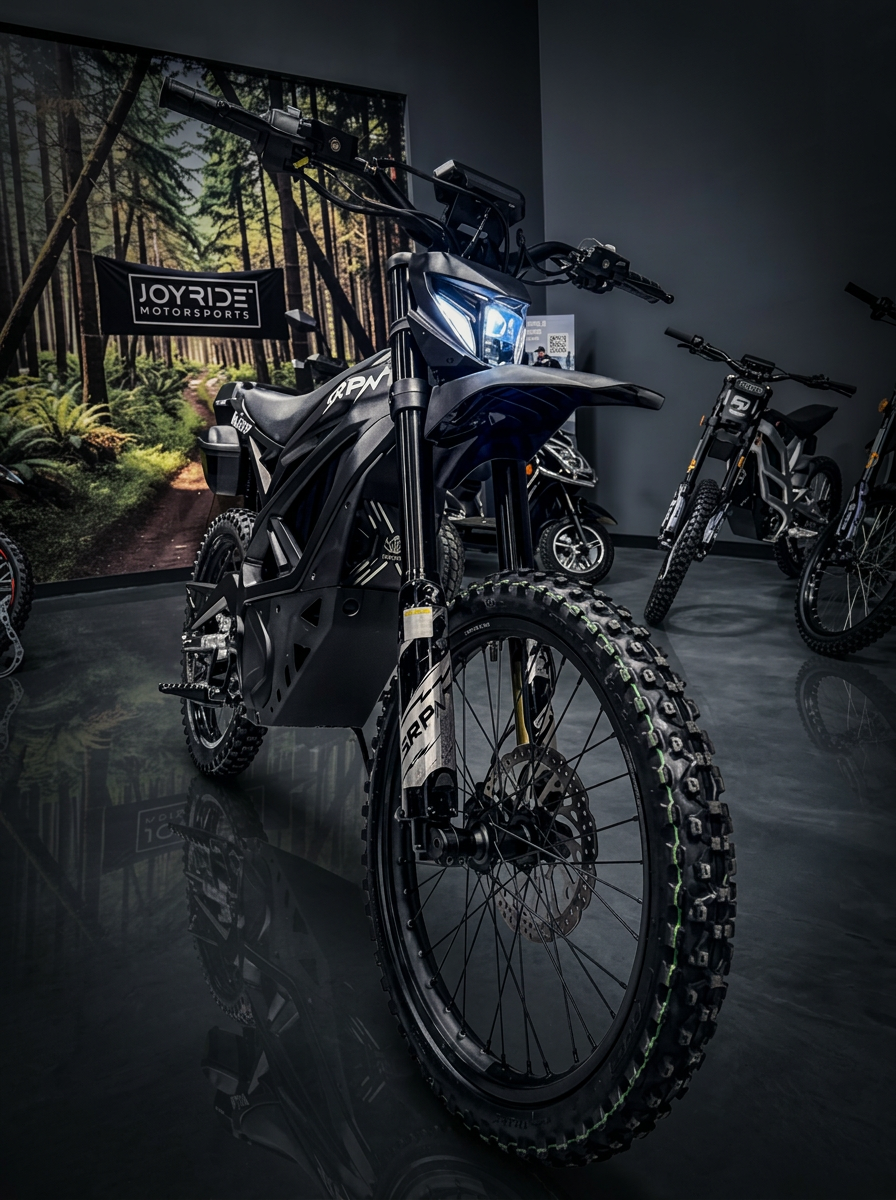 2026 THRONE SRPNT X3 Black Strike Electric Motorcycle — photo 8